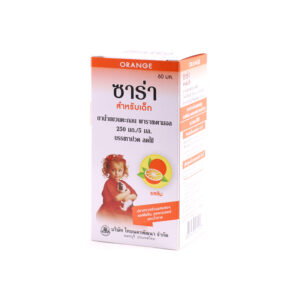 Sara (Orange) 250mg/5ml TH NAKORN (Pack/12s/60ml)