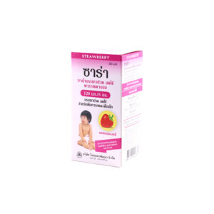 Sara (Strawberry) 120mg/5ml TH NAKORN (Pack/12s/60ml)