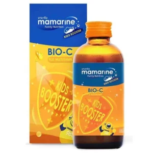 Mamarine Kids Booster Bio-C Plus Multivitamin (สีส้ม) SEVEN STARS (Bottle/60ml)