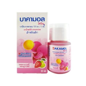 Bakamol syrup 120mg/5ml (Strawberry) MEDIC (Bottle/60ml)