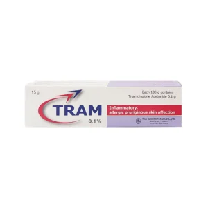 Tram cream 0.1% TH NAKORN (Tube/15g)