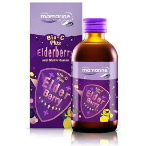 Mamarine Kids Bio-C Plus Elderberry (สีม่วง) SEVEN STARS (Bottle/120ml)