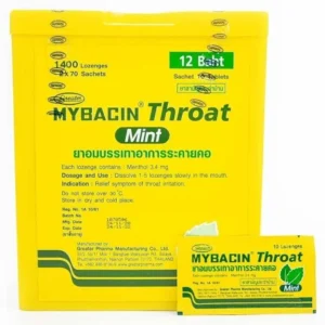 Mybacin Throat mint GREATER (Box/140s/10s)