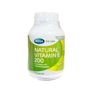 Natural Vitamin E 200IU MEGA (Bottle/60s)