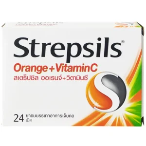 Strepsils Orange & Vitamin C RECKITT (Box/24s)