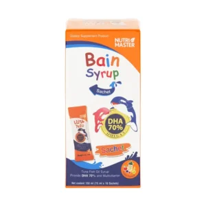 Bain syrup กลิ่นผลไม้รวม F.C.P (Box/10s/15ml)