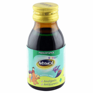 Mymol syrup (Green) 120mg/5ml กลิ่นราสเบอร์รี ขวดเปลือย BURAPHA (Bottle/60ml)