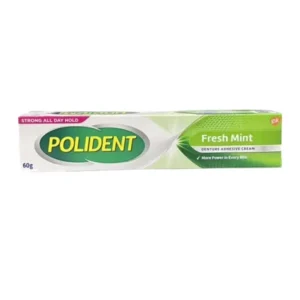 Polident denture adhesive cream (Mint) HALEON (Tube/60g)