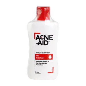 Acne-Aid Liquid Cleanser oil control (สีแดง) INOVA (Bottle/100ml)