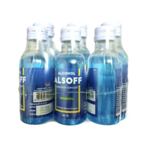 Alsoff Alcohol solution (Blue) 70% ALSOFF LEOPARD (Pack/6s/60ml)