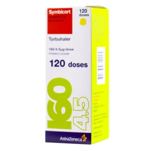 (ข.ย.10) Symbicort turbuhaler 160/4.5mcg ASTRA ZENECA (Box/120doses)