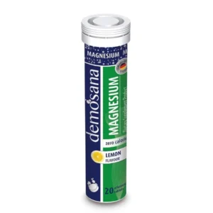 Demosana Magnesium Lemon Flavour เม็ดฟู่ DTP (Tube/20s)