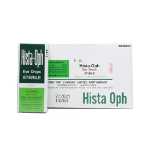 Hista-Oph (0.5mg + 0.4mg)/ml SENG THAI (Box/12s/5ml)
