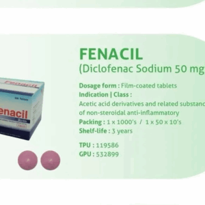 Fenacil 50mg (Purple) MACROPHAR (Box/500s)