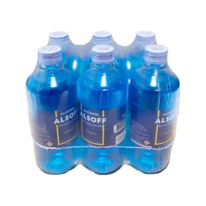 Alsoff Alcohol solution (Blue) 70% LEOPARD (Pack/6s/450ml)