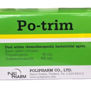 PO-TRIM (COTRIMOXAZOLE 80/400) 50X10'S