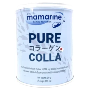Mamarine Pure Colla (Fish Collagen Peptide 10,000mg) SEVEN STARS (Bottle/100g)