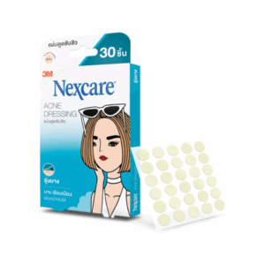 3M Nexcare acne dressing (Blue) แผ่นดูดซับสิว รุ่นบาง MONTANA (Box/30s)