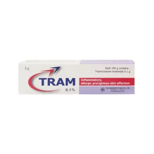 Tram cream 0.1% TH NAKORN (Tube/5g)