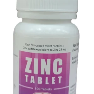 Zinc tablet 25mg UTOPIAN (Bottle/100s)
