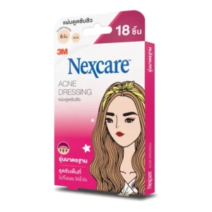 3M Nexcare Acne dressing (Pink) แผ่นดูดซับสิว รุ่นมาตรฐาน MONTANA (Box/18s)