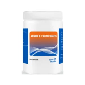 Vitamin B1 100mg Tablets INPAC (Bottle/1000s)
