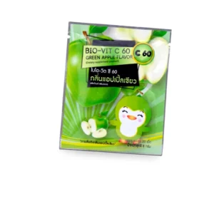 Bio-Vit C 60 (Green Apple Flavor) BIOPHARM (Box/50s/20s)