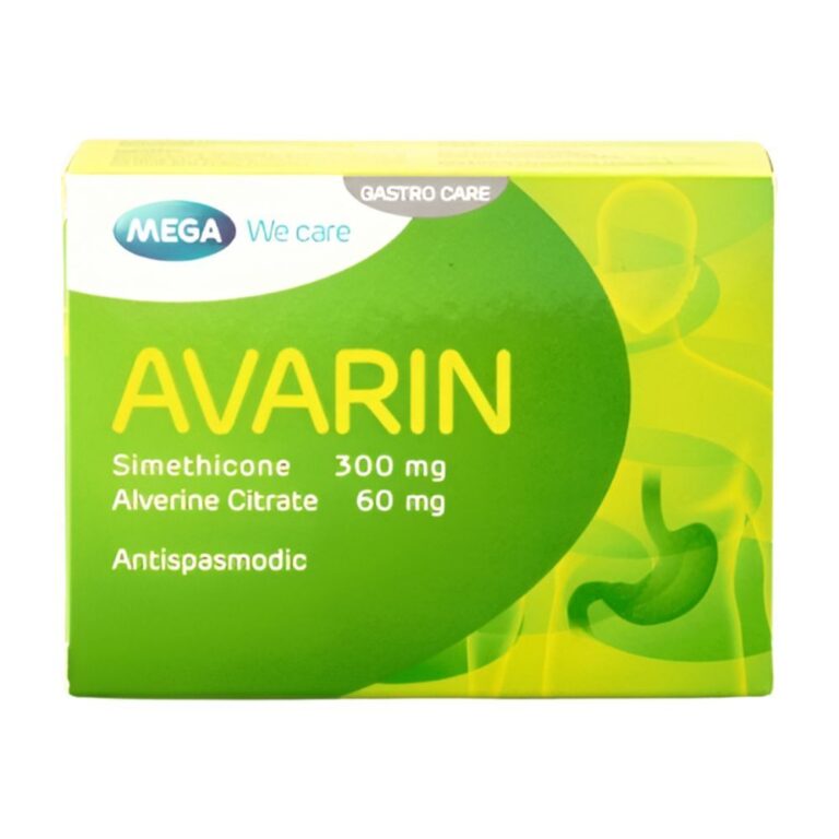 Avarin 300mg + 60mg MEGA (Pack/5s/10s) – บ้านยาชาลินน์ – Chalynn Pharmacy