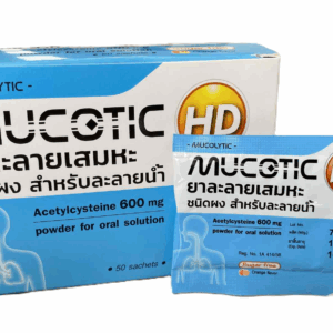 Mucotic HD 600mg B.L.HUA (Box/50s/5g)
