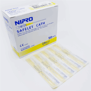 IV CATHETER SAFELET CATH 24x3/4NIPRO 50's(MAHA) Medicut