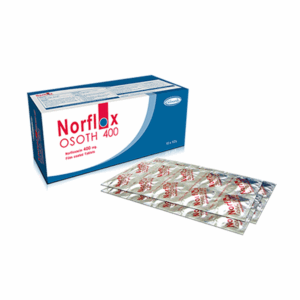 Norflox โอสถ นอร์ฟลอกซ์ 400 มก. (10*10)