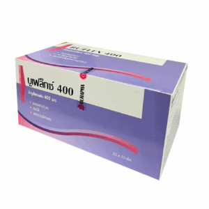 BUFLEX 400; 50x10's กลมชมพู (BPO)