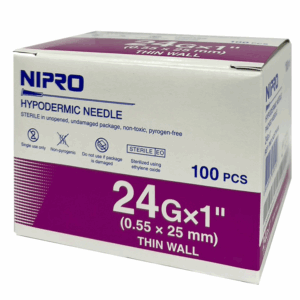 เข็ม Nipro 24 G1 1 นิ้ว