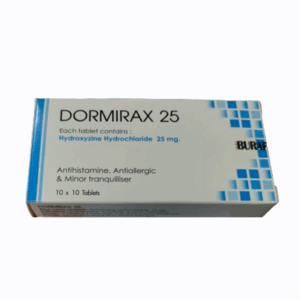 DORMIRAX 25; 1x10's (ฟ้ารี;HYDROXYZINE;BPO)