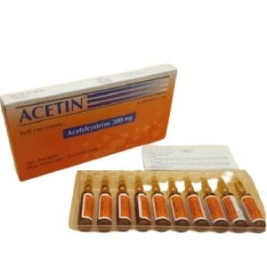 ACETIN 300mg.INJ 10x3ml.(ACELYLCYSTEINE;LBS)