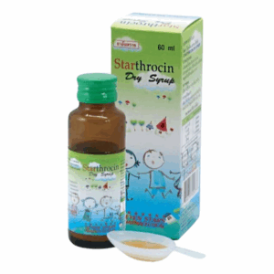 STARTHROCIN DRY SYRUP 60ml. 125mg (มีกล่อง;7S)