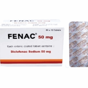 FENAC 50MG 50x10's(DICLOFENAC 50mg;LBS1)