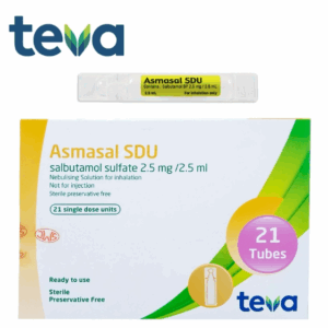 Asmasal Nebules SDU 2.5mg/2.5ml TEVA (Bottle/21s)
