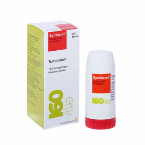 (ข.ย.10) Symbicort turbuhaler 160/4.5mcg ASTRA ZENECA (Box/60doses)