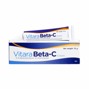 VITARA BETA-C CREAM 15g.(CLOTRIM+BETAMETHA)