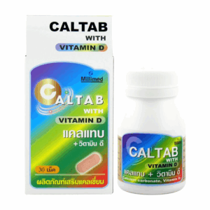 Caltab with Vitamin D PROSP PHARMA (Bottle/30s)