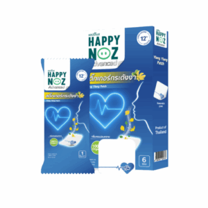 Happy Noz Advanced สติ๊กเกอร์กระดังงา กล่องน้ำเงิน ONE VENTURE (Box/6s)