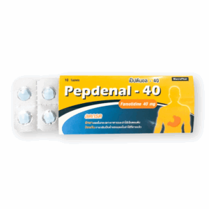 PEPDENAL 40mg. 20x10's (FAMOTIDINE;AMM)