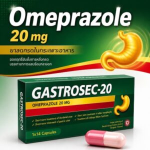 GASTROSEC-20 1X14's(OMEPRAZOLE 20mg.)
